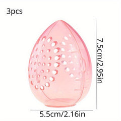 Makeup Sponge Holder Transparent Breathable Stand