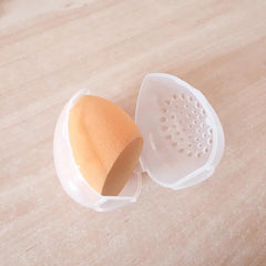 Makeup Sponge Holder Transparent Breathable Stand