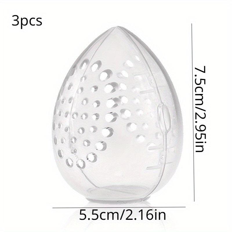 Makeup Sponge Holder Transparent Breathable Stand