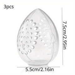 Makeup Sponge Holder Transparent Breathable Stand