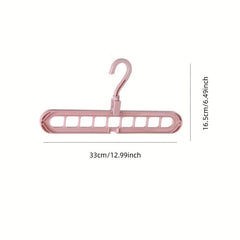 Folding Magic Hanger 9 Hole Space Saving