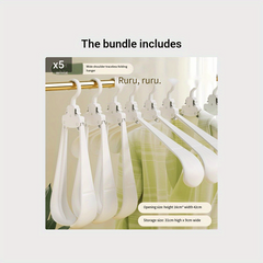 Folding Clothes Rack Portable Multifunctional Hanging Clothes Storage