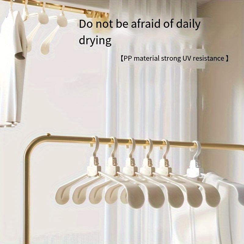 Folding Clothes Rack Portable Multifunctional Hanging Clothes Storage