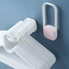 Foldable Clothes Hanger Hook Wall Sticking Storage Rack