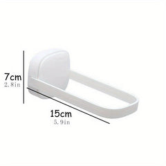 Foldable Clothes Hanger Hook Wall Sticking Storage Rack