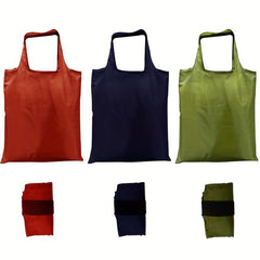 5pcs Foldable Waterproof Shopping Bag Large Capacity for Travel Outdoor