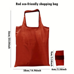 5pcs Foldable Waterproof Shopping Bag Large Capacity for Travel Outdoor