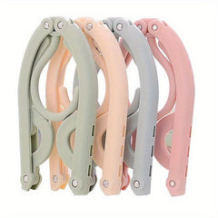 3pcs Travel Folding Clothes Hanger Portable Multifunctional Magic Hanger