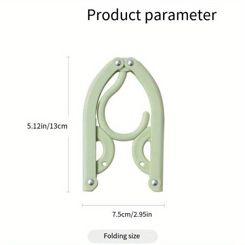 3pcs Travel Folding Clothes Hanger Portable Multifunctional Magic Hanger