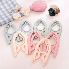 3pcs Travel Folding Clothes Hanger Portable Multifunctional Magic Hanger