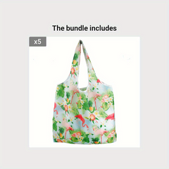 Foldable Lightweight Shopping Bag Portable Tote Bag Storage Bag