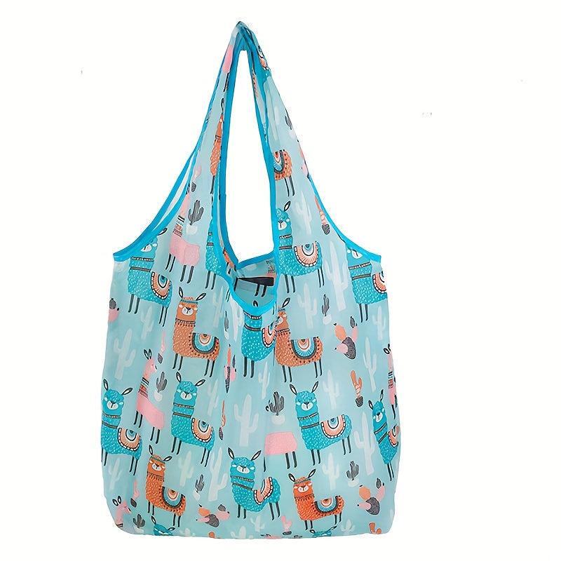 Foldable Lightweight Shopping Bag Portable Tote Bag Storage Bag