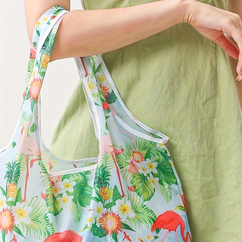 Foldable Lightweight Shopping Bag Portable Tote Bag Storage Bag