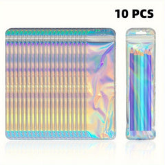 Colorful Laser Packaging Bags for Pens Makeup Brushes Jewelry Lip Gloss