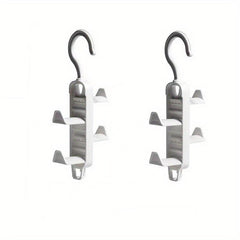 2pcs Hooks for Hats and Bags Wardrobe Space Saving Storage Hanger