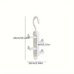 2pcs Hooks for Hats and Bags Wardrobe Space Saving Storage Hanger