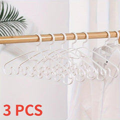 3pcs Wave Shape Clothes Hanger Underwear Bags Hanging Rack