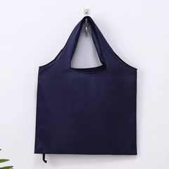 High End Foldable Green Shopping Bag 210T Portable Solid Bag