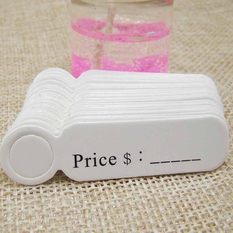 100pcs Baking Small Label DIY Jewelry Material Hangtag Bookmark Gift Card