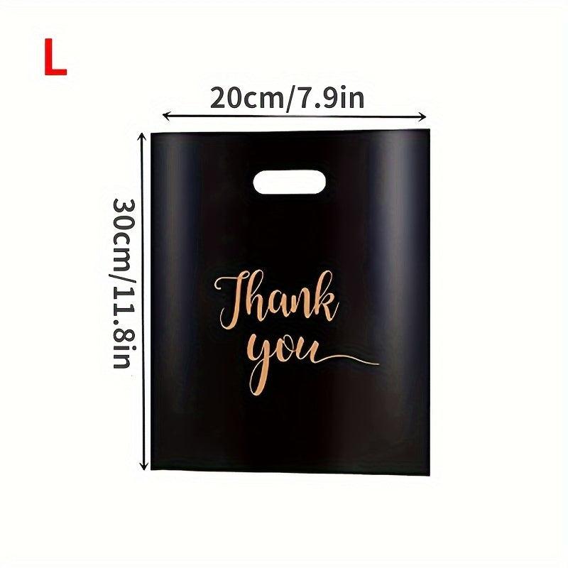 Thank You Handbag Plastic Bag Clothing Bag Gift Bag Catering Wedding Party Shop