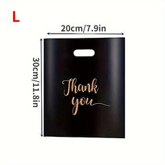Thank You Handbag Plastic Bag Clothing Bag Gift Bag Catering Wedding Party Shop
