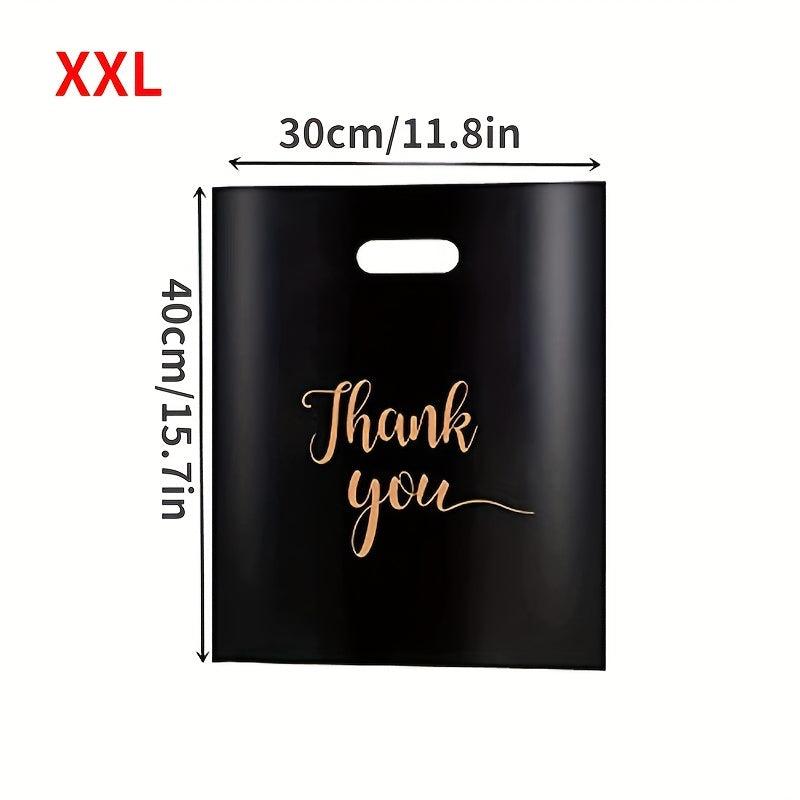 Thank You Handbag Plastic Bag Clothing Bag Gift Bag Catering Wedding Party Shop