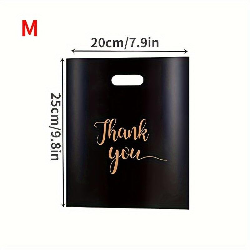Thank You Handbag Plastic Bag Clothing Bag Gift Bag Catering Wedding Party Shop
