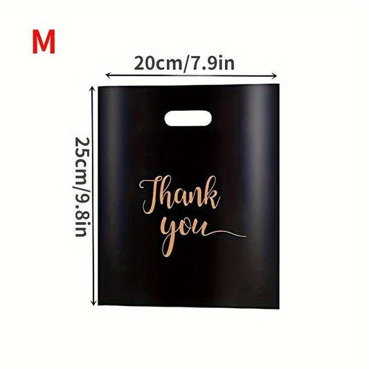 Thank You Handbag Plastic Bag Clothing Bag Gift Bag Catering Wedding Party Shop