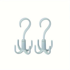 360 Rotatable Hanger Hooks Space Saving Organizer for Hotel