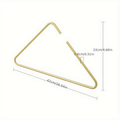 Creative Triangle Metal Hangers for Coat Trousers Scarf