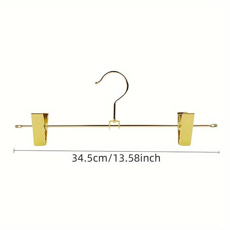 Metal Underwear Rack Clothing Shop Hanging Underwear Bra Rack Golden Clip