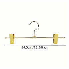 Metal Underwear Rack Clothing Shop Hanging Underwear Bra Rack Golden Clip
