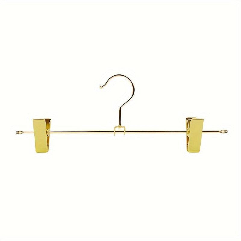 Metal Underwear Rack Clothing Shop Hanging Underwear Bra Rack Golden Clip