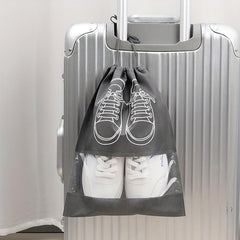 Non woven Fabric Drying Shoe Bag Drawstring Dust Cover Storage Bag