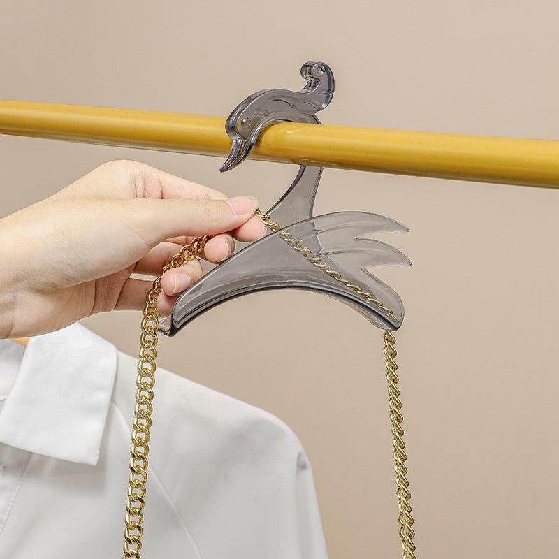 Swan Shaped Wardrobe Bag Hook Hat Scarf Hanger