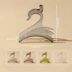 Swan Shaped Wardrobe Bag Hook Hat Scarf Hanger