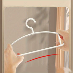 Rubber Half round Wide Shoulder Anti slip Hanger for Clothes