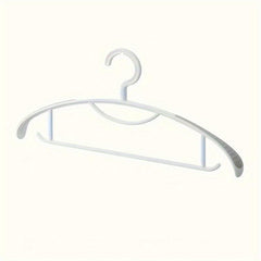 Rubber Half round Wide Shoulder Anti slip Hanger for Clothes