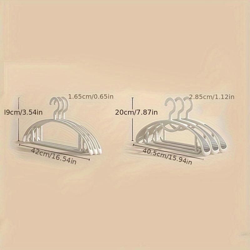 Rubber Half round Wide Shoulder Anti slip Hanger for Clothes