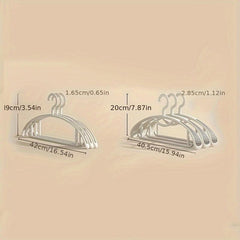 Rubber Half round Wide Shoulder Anti slip Hanger for Clothes