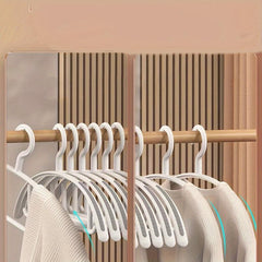 Rubber Half round Wide Shoulder Anti slip Hanger for Clothes
