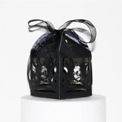 4pcs Halloween Candy Paper Box Pumpkin Ghost Laser Hollow High-end