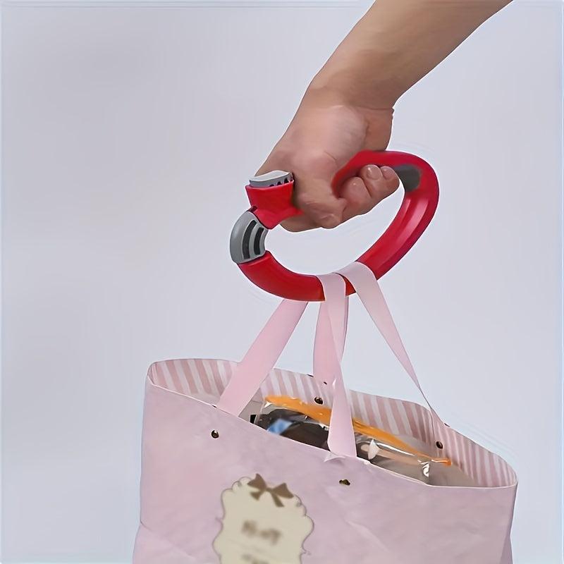 Labor Saving Bag Holder Self Locking Thumb Bag Carrier Shopping Grocery Bag