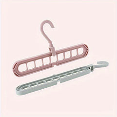 5pcs Multifunctional Hanger Hanging Storage Dormitory Magic 9-hole