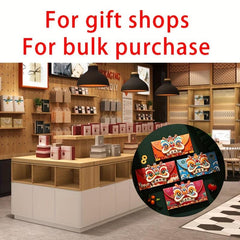 4pcs Dragon Year Spring Blessing Lucky Red Envelopes