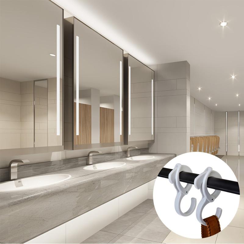 5pcs Adjustable S Shaped Hook Safety Buckle Hanger