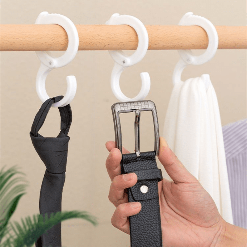 5pcs Adjustable S Shaped Hook Safety Buckle Hanger