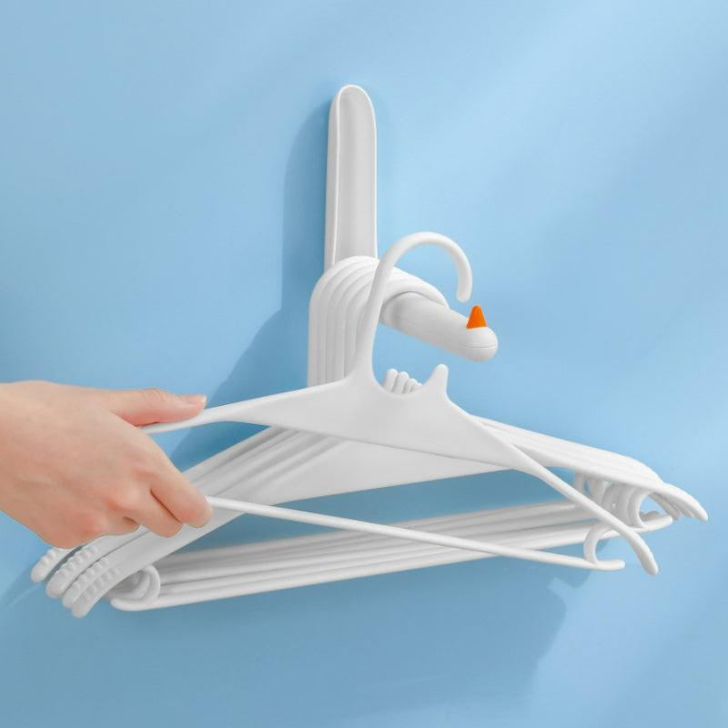 Foldable Bird Clothes Hanger Storage Rack
