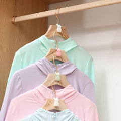S-shaped Plastic Storage Space-saving Hanger Hook for Clothing Stores