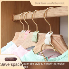 S-shaped Plastic Storage Space-saving Hanger Hook for Clothing Stores